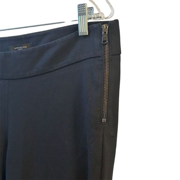 Ann Taylor Women's Black Side Zip Dress Pants Size 6 Business - Picture 4 of 10